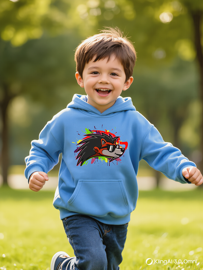 Happy Hedgehogg Youth Hoodie – Bright Colors. Big Smiles. - Happy Hedgehogg