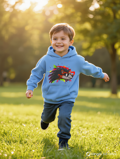Happy Hedgehogg Youth Hoodie – Bright Colors. Big Smiles. - Happy Hedgehogg
