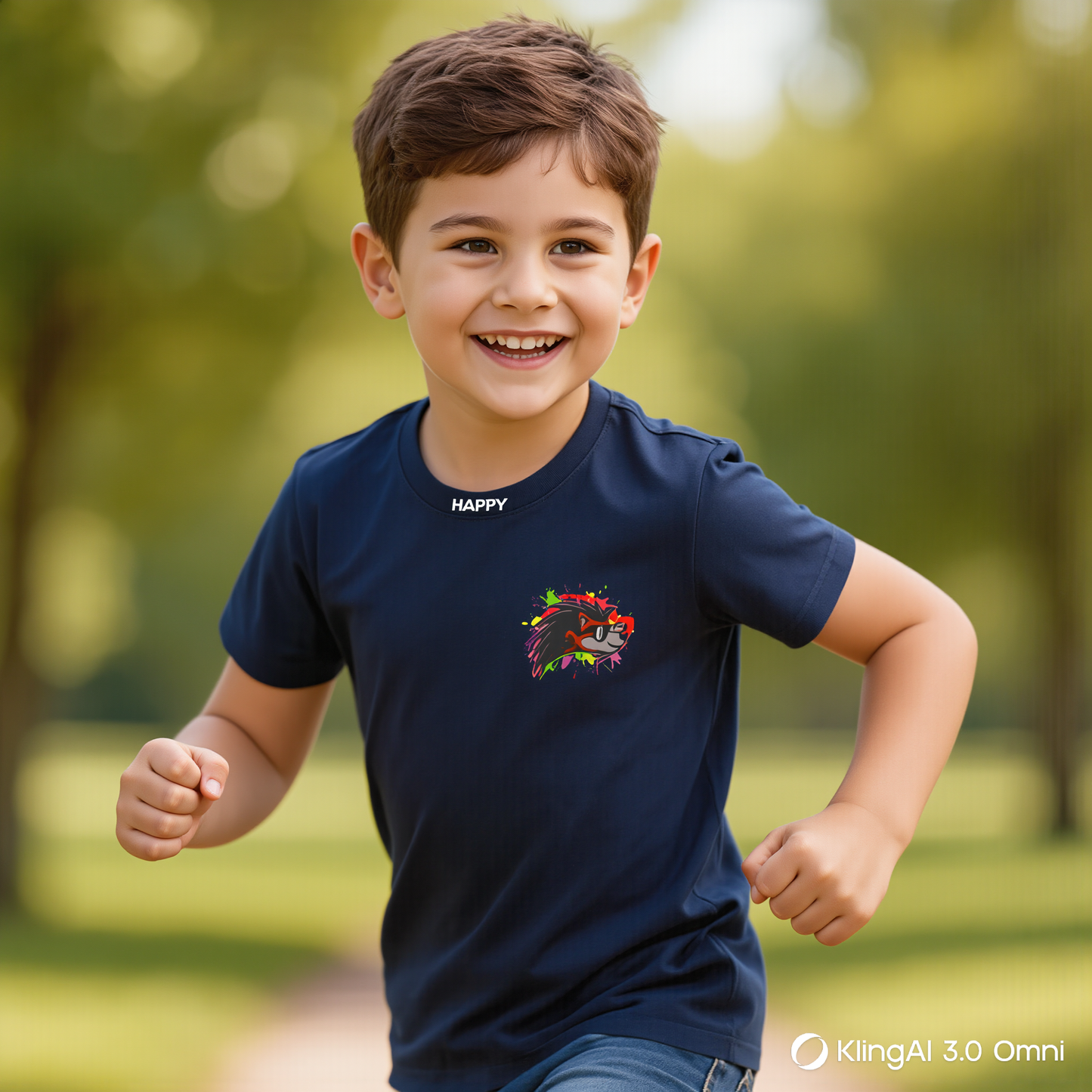 Happy Hedgehogg Youth Tee – Everyday Comfort with Big Hedgehogg Energy - Happy Hedgehogg