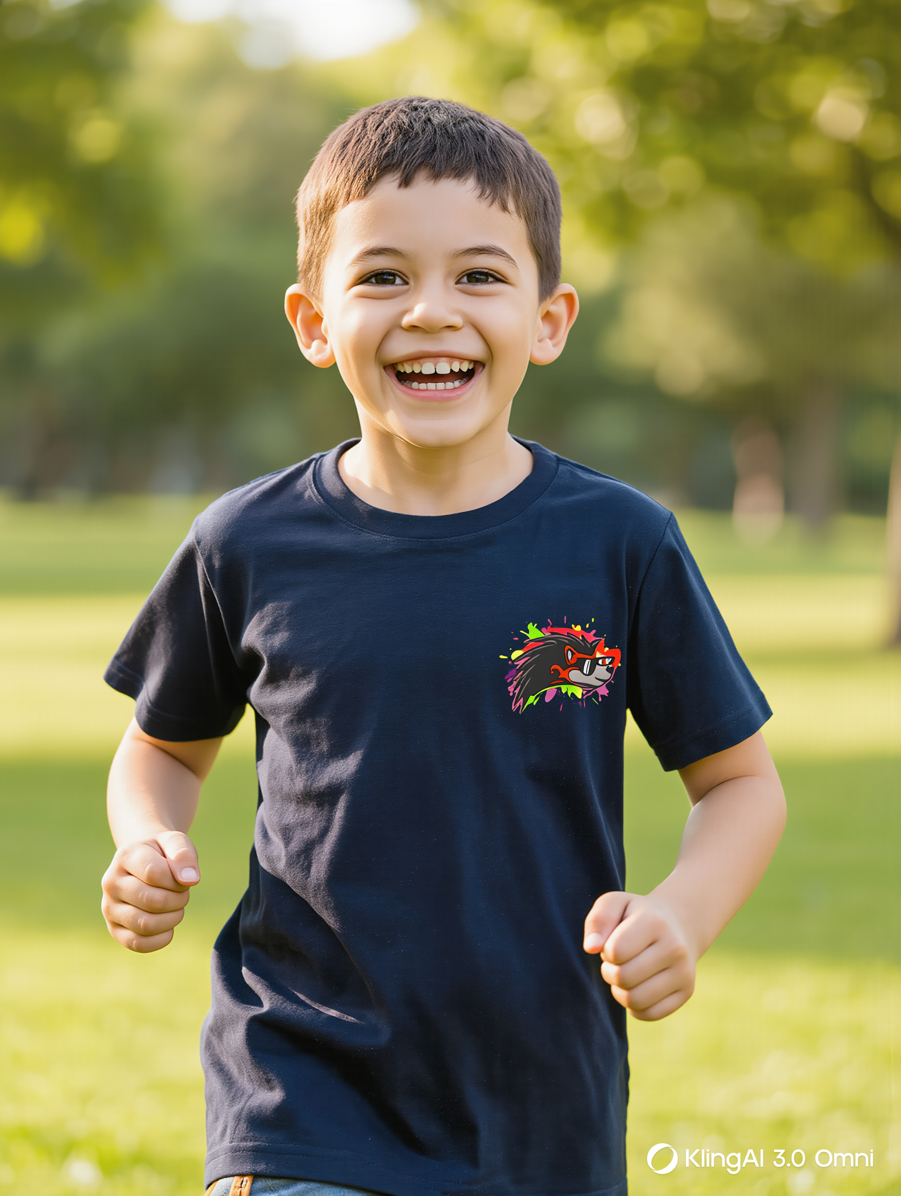 Happy Hedgehogg Youth Tee – Everyday Comfort with Big Hedgehogg Energy - Happy Hedgehogg