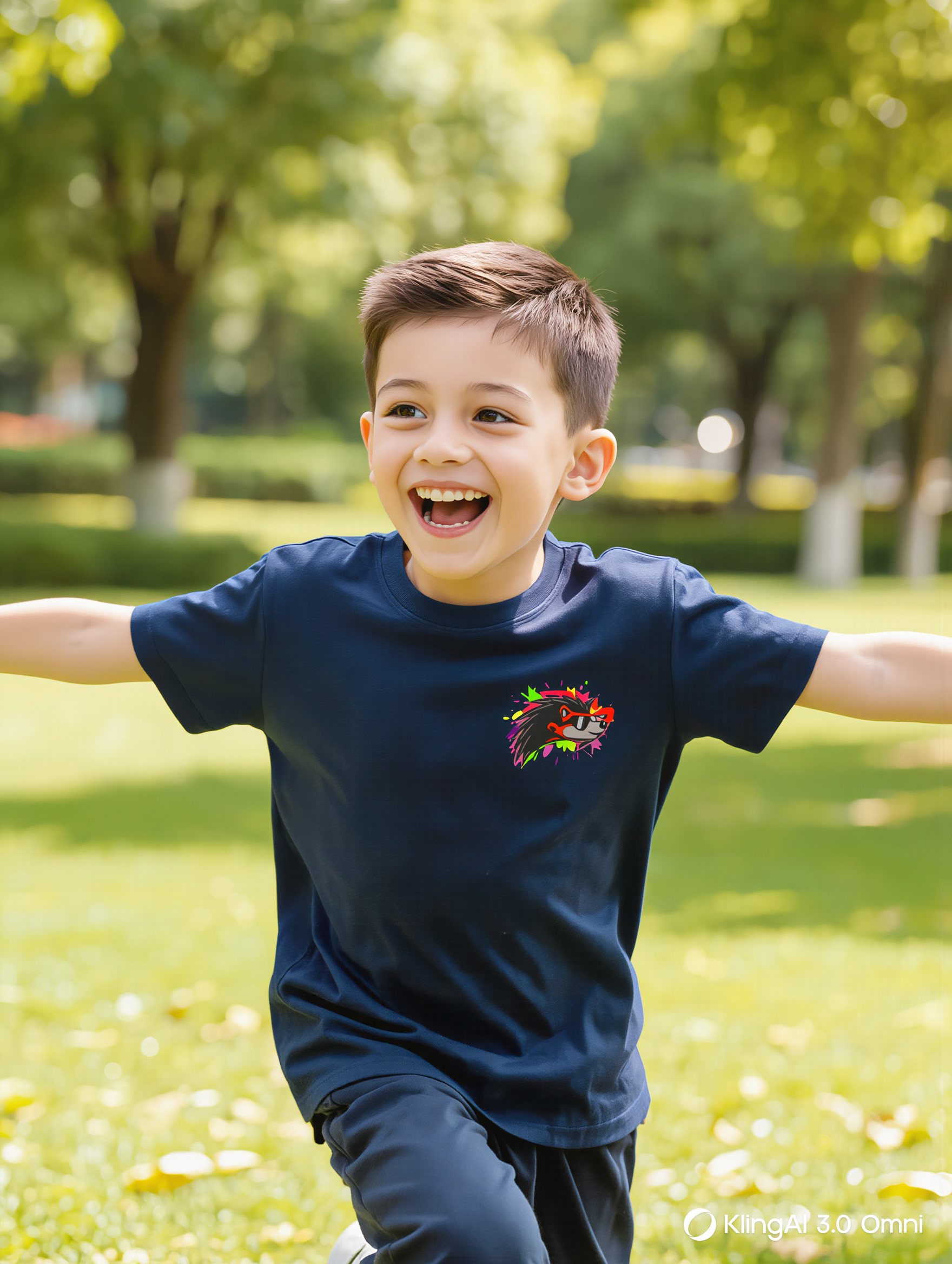 Happy Hedgehogg Youth Tee – Everyday Comfort with Big Hedgehogg Energy - Happy Hedgehogg