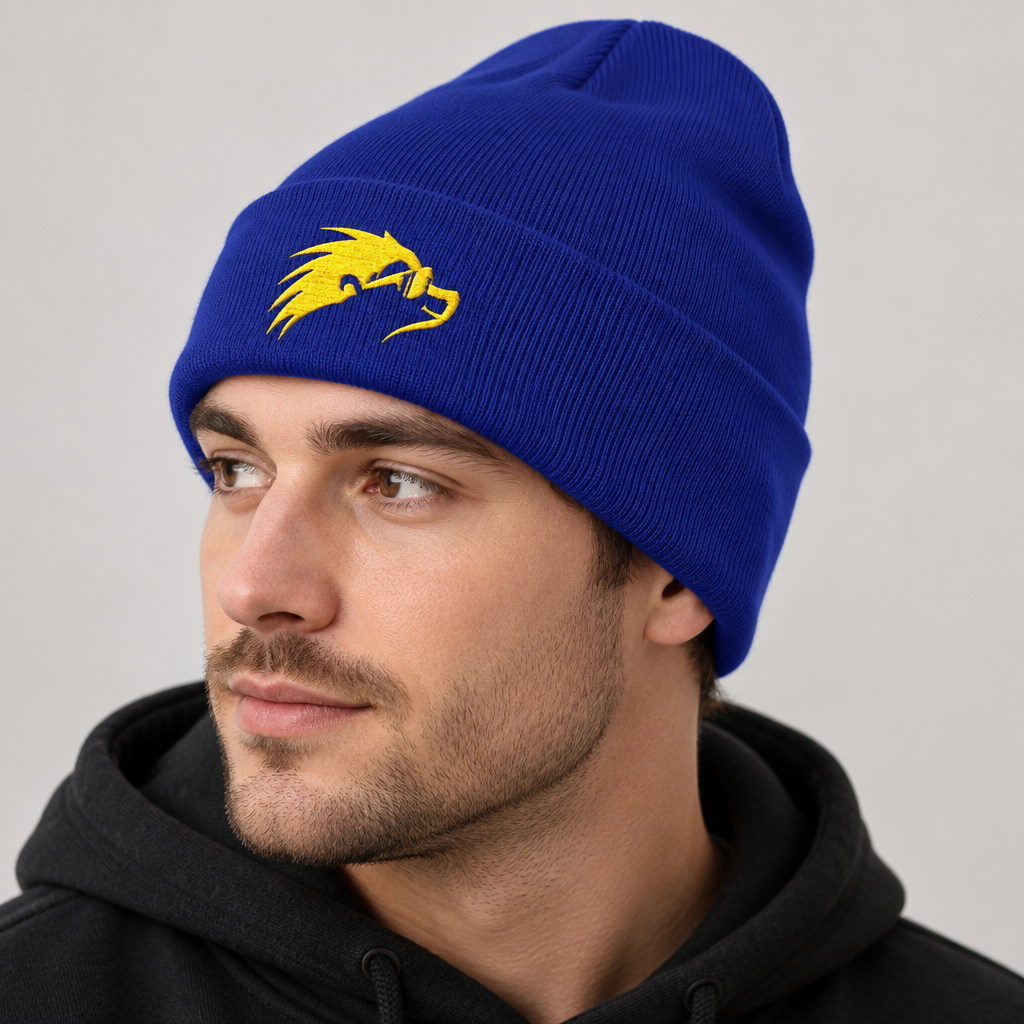 Gold Icon Beanie - Happy Hedgehogg