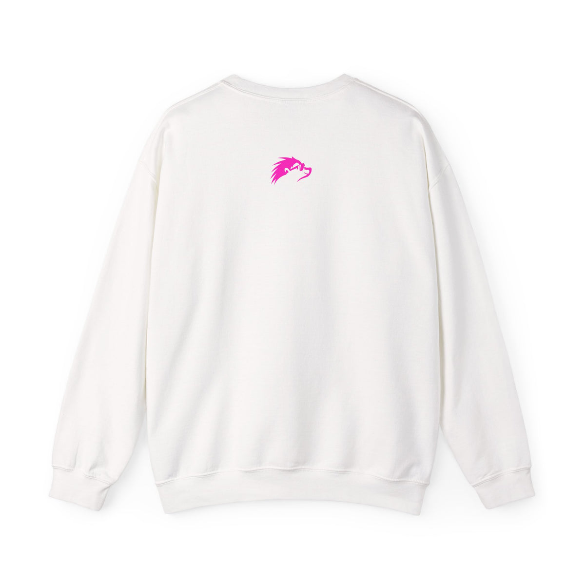 Pink Badge Crewneck Sweatshirt - Happy Hedgehogg
