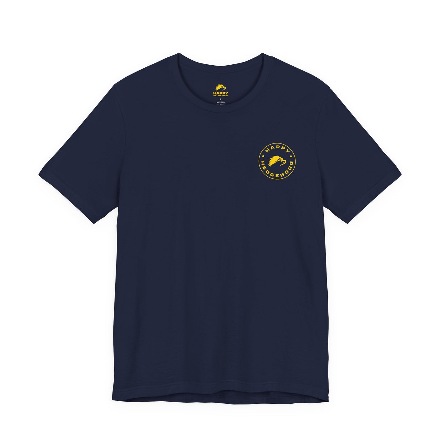 Happy Hedgehogg Classic Tee – Everyday Comfort with Gold Logo - Happy Hedgehogg