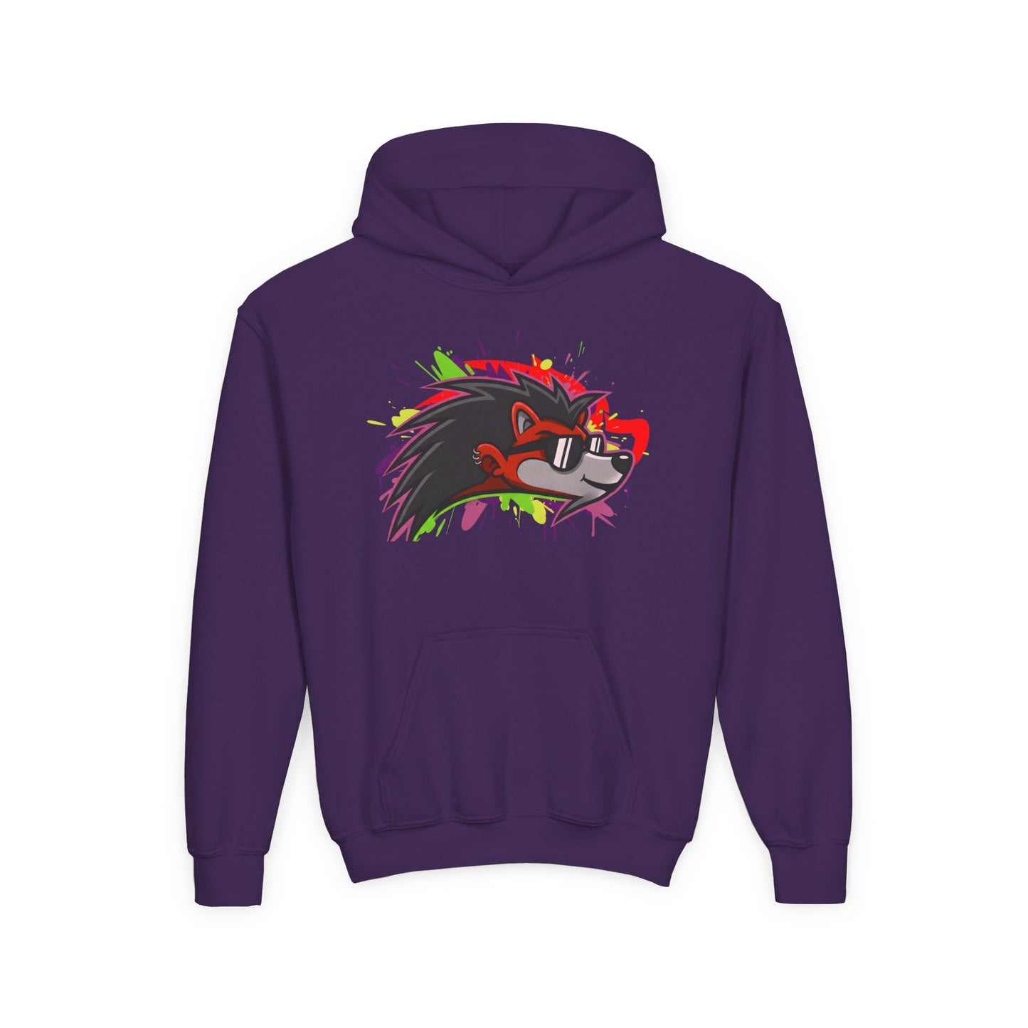 Happy Hedgehogg Youth Hoodie – Bright Colors. Big Smiles. - Happy Hedgehogg