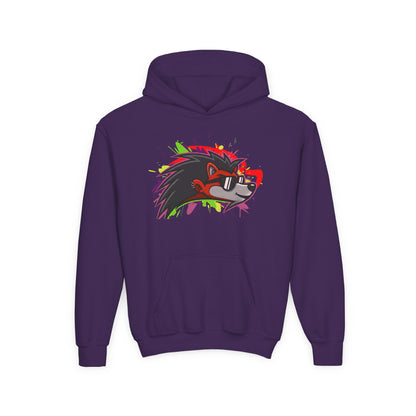Happy Hedgehogg Youth Hoodie – Bright Colors. Big Smiles. - Happy Hedgehogg