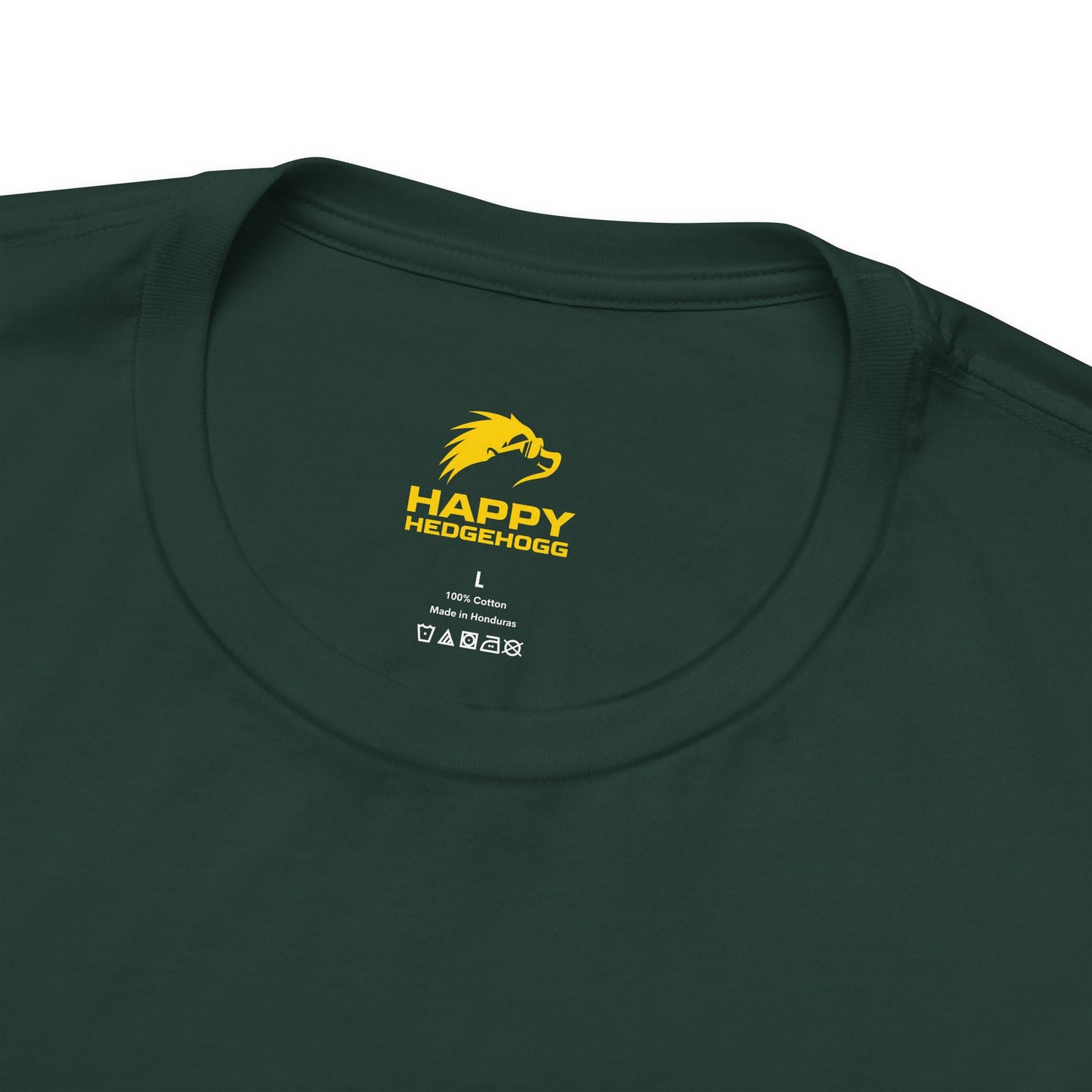 Happy Hedgehogg Classic Tee – Everyday Comfort with Gold Logo - Happy Hedgehogg