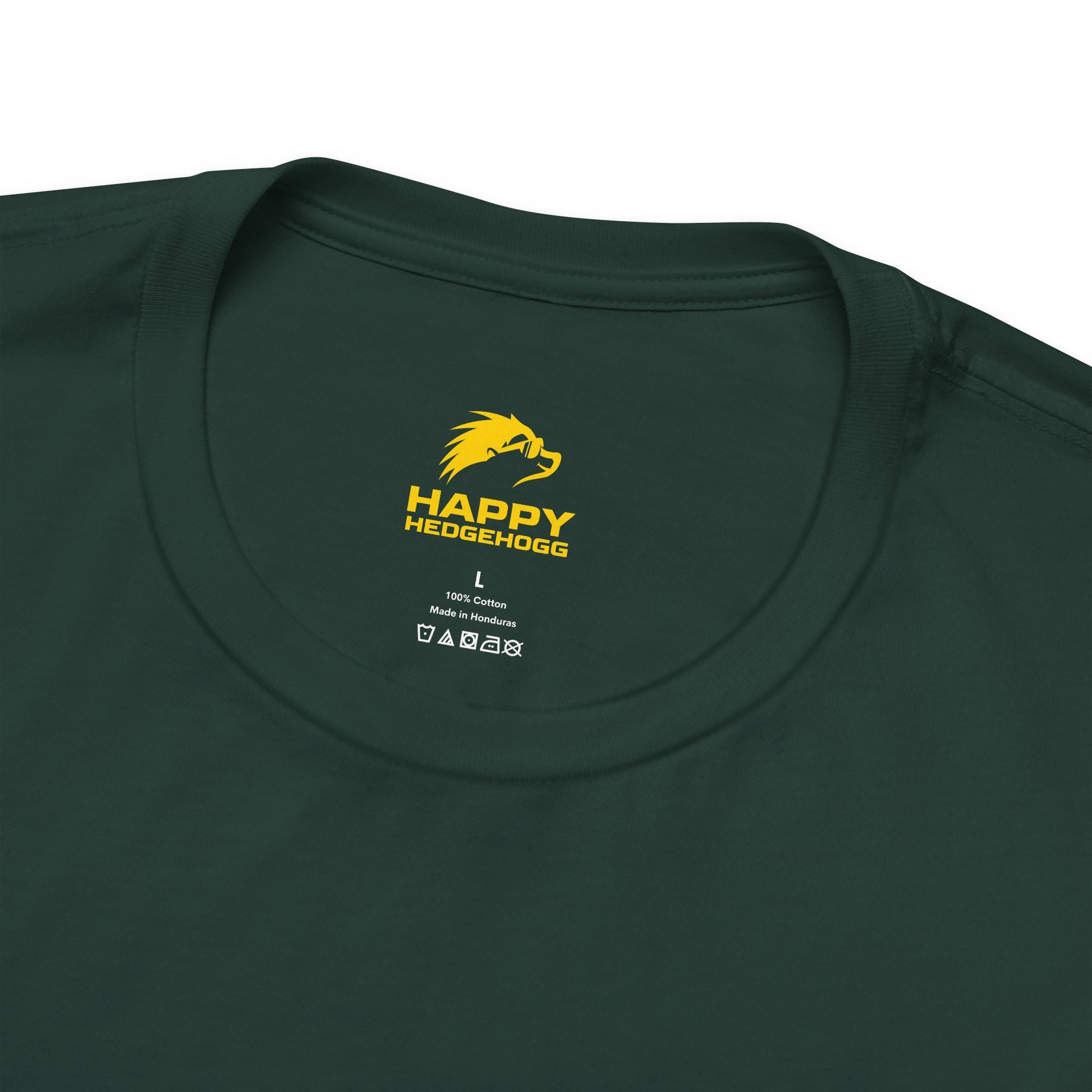 Happy Hedgehogg Classic Tee – Everyday Comfort with Gold Logo - Happy Hedgehogg