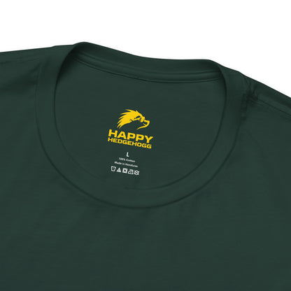 Happy Hedgehogg Classic Tee – Everyday Comfort with Gold Logo - Happy Hedgehogg