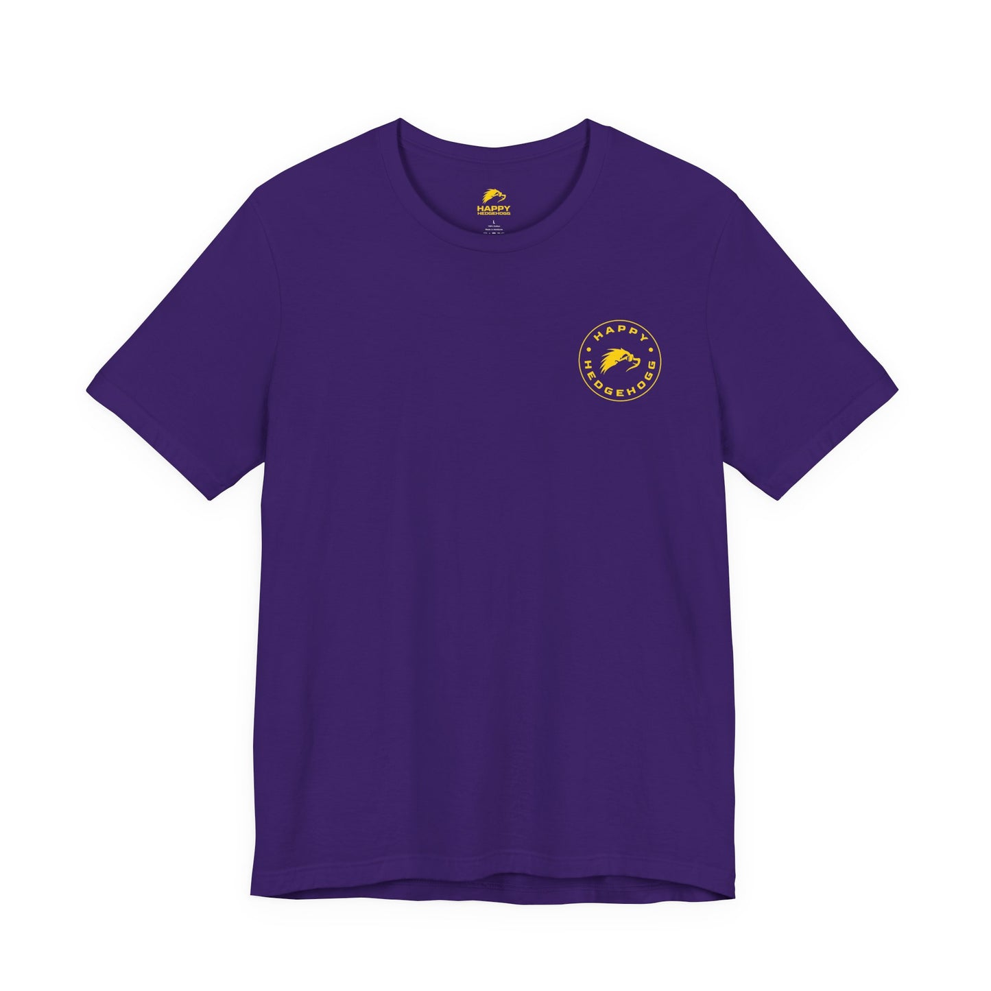 Happy Hedgehogg Classic Tee – Everyday Comfort with Gold Logo - Happy Hedgehogg