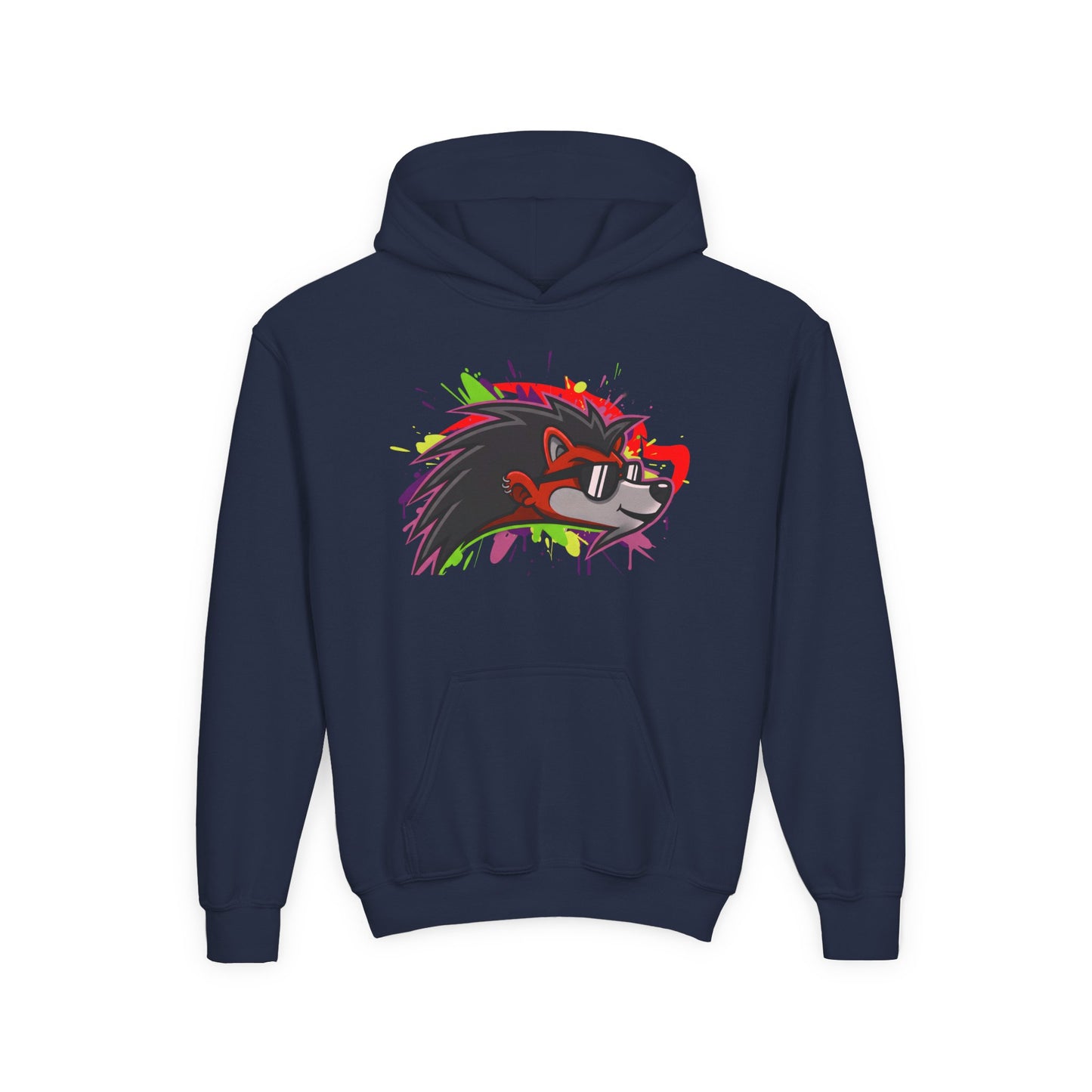 Happy Hedgehogg Youth Hoodie – Bright Colors. Big Smiles. - Happy Hedgehogg