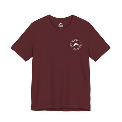 Happy Hedgehogg Short Sleeve Tee - Black/White Logos