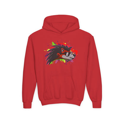 Happy Hedgehogg Youth Hoodie – Bright Colors. Big Smiles. - Happy Hedgehogg