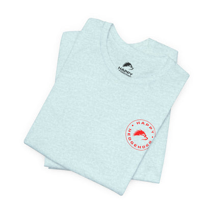 Double Take Tee - Business Up Front, Party in the Back - Happy Hedgehogg