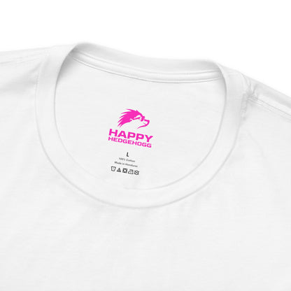 Happy Hedgehogg Short Sleeve Tee - Pink Logo
