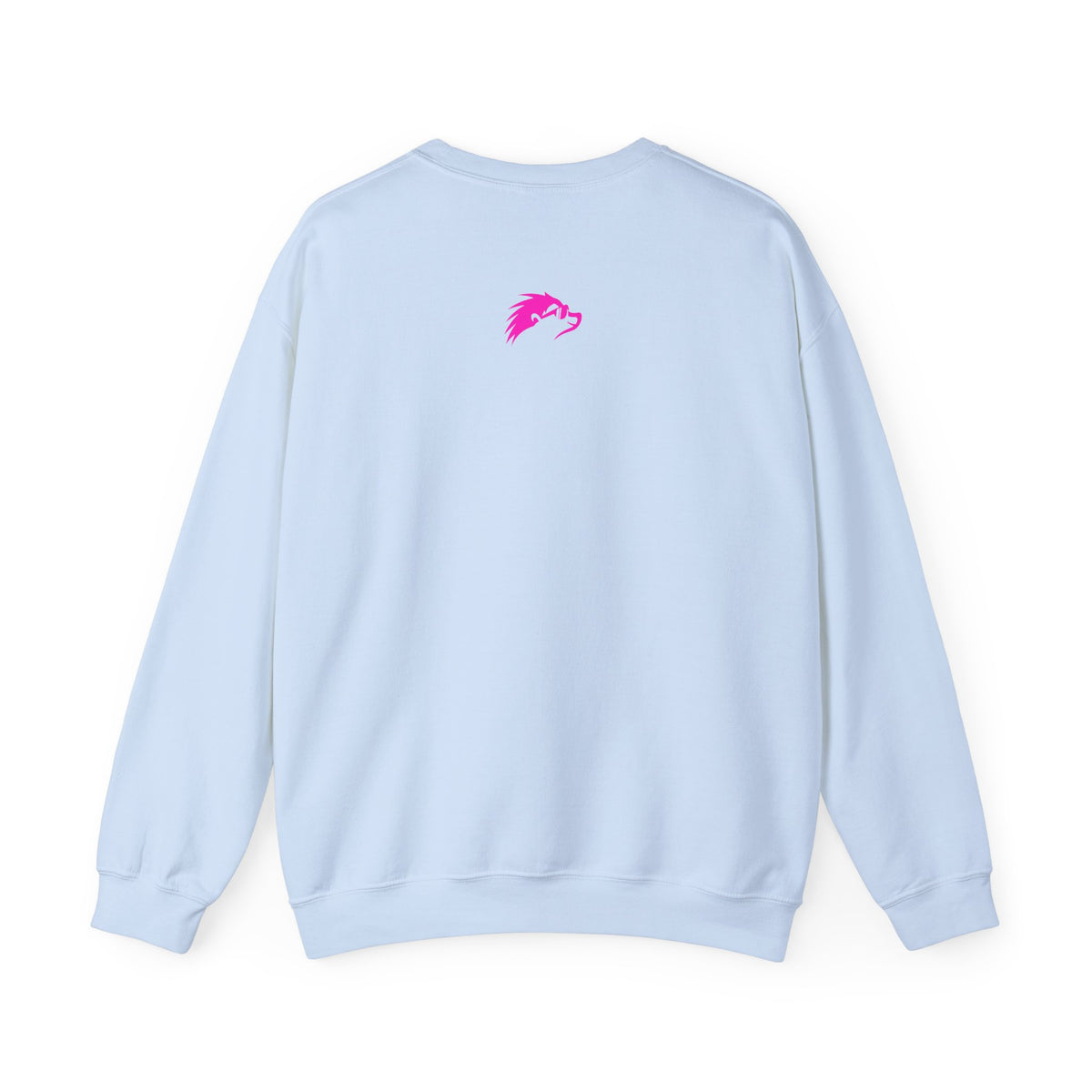 Pink Badge Crewneck Sweatshirt - Happy Hedgehogg