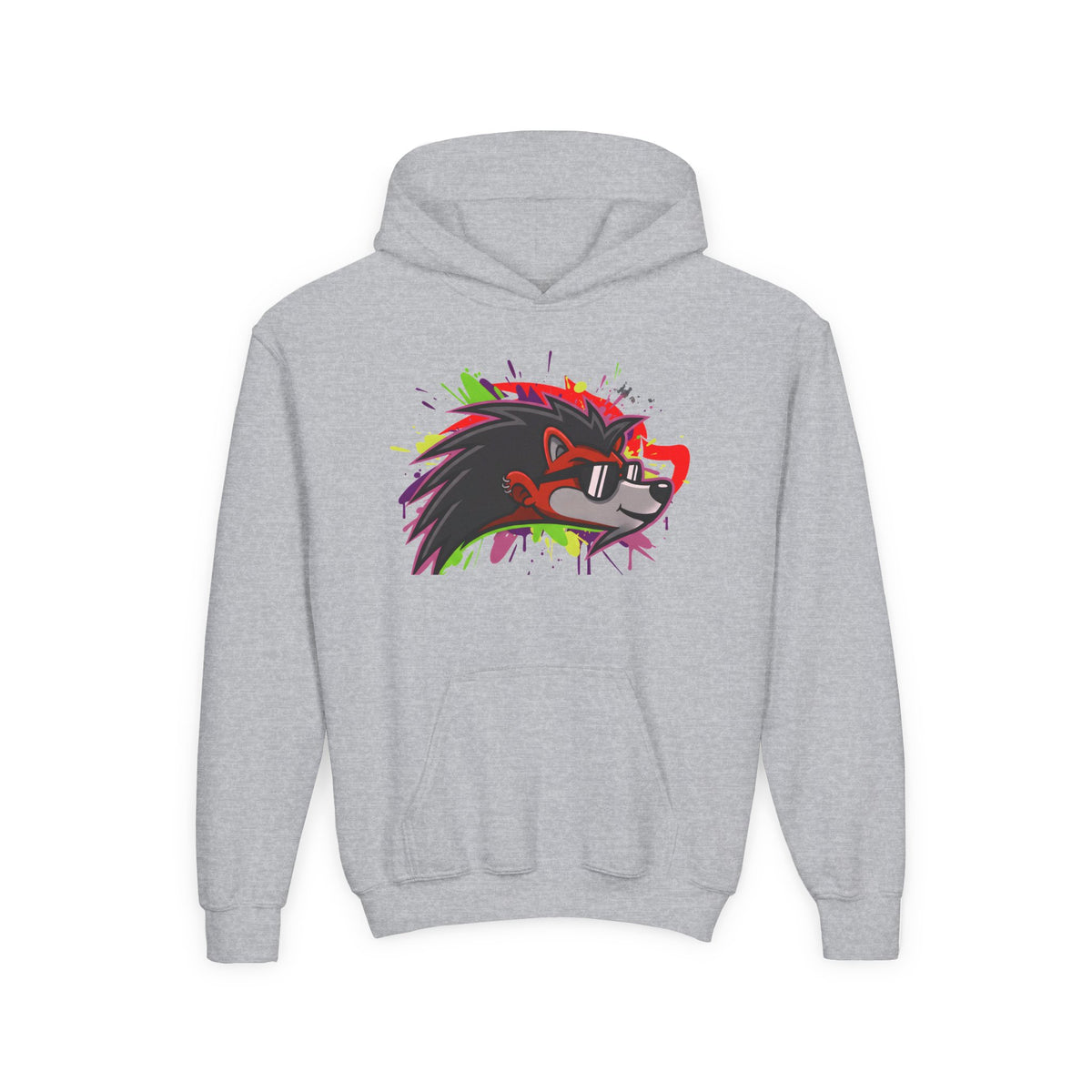 Youth Hoodie - Happy Hedgehogg