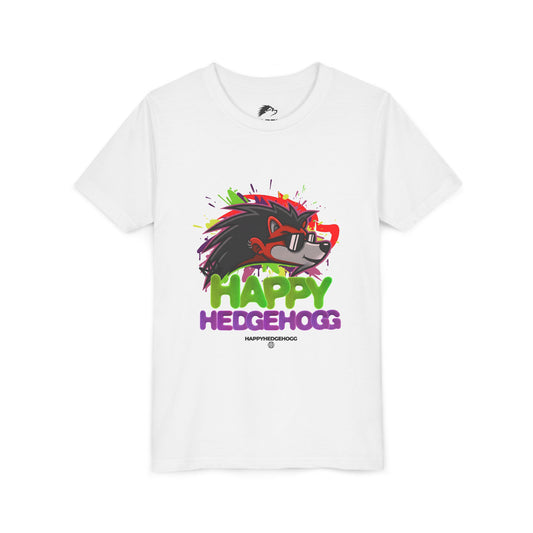 Happy Hedgehogg Youth Graphic Tee – Wacky, Wild & Totally Awesome Kids Graphic T-Shirt