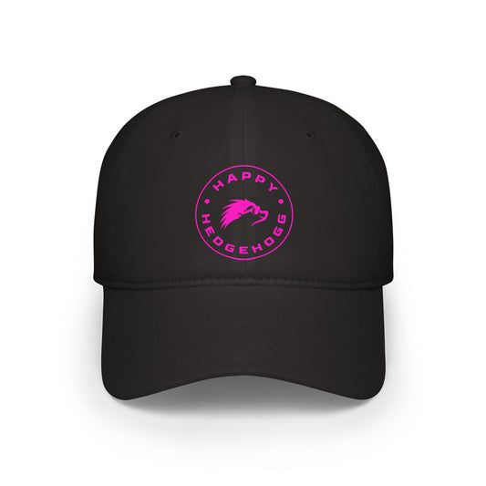 Low Profile Baseball Cap - Happy Hedgehogg