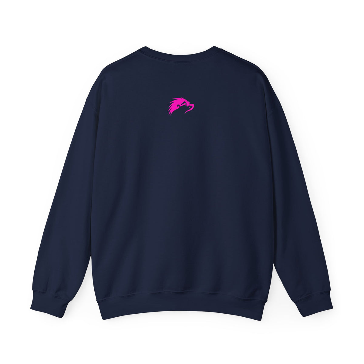 Pink Badge Crewneck Sweatshirt - Happy Hedgehogg
