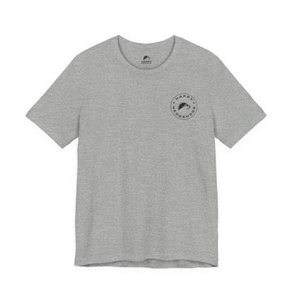 Happy Hedgehogg Short Sleeve Tee - Black/White Logos