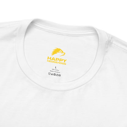 Happy Hedgehogg Classic Tee – Everyday Comfort with Gold Logo - Happy Hedgehogg
