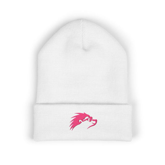 Hedgehogg Chill: Cozy Embroidered Beanie