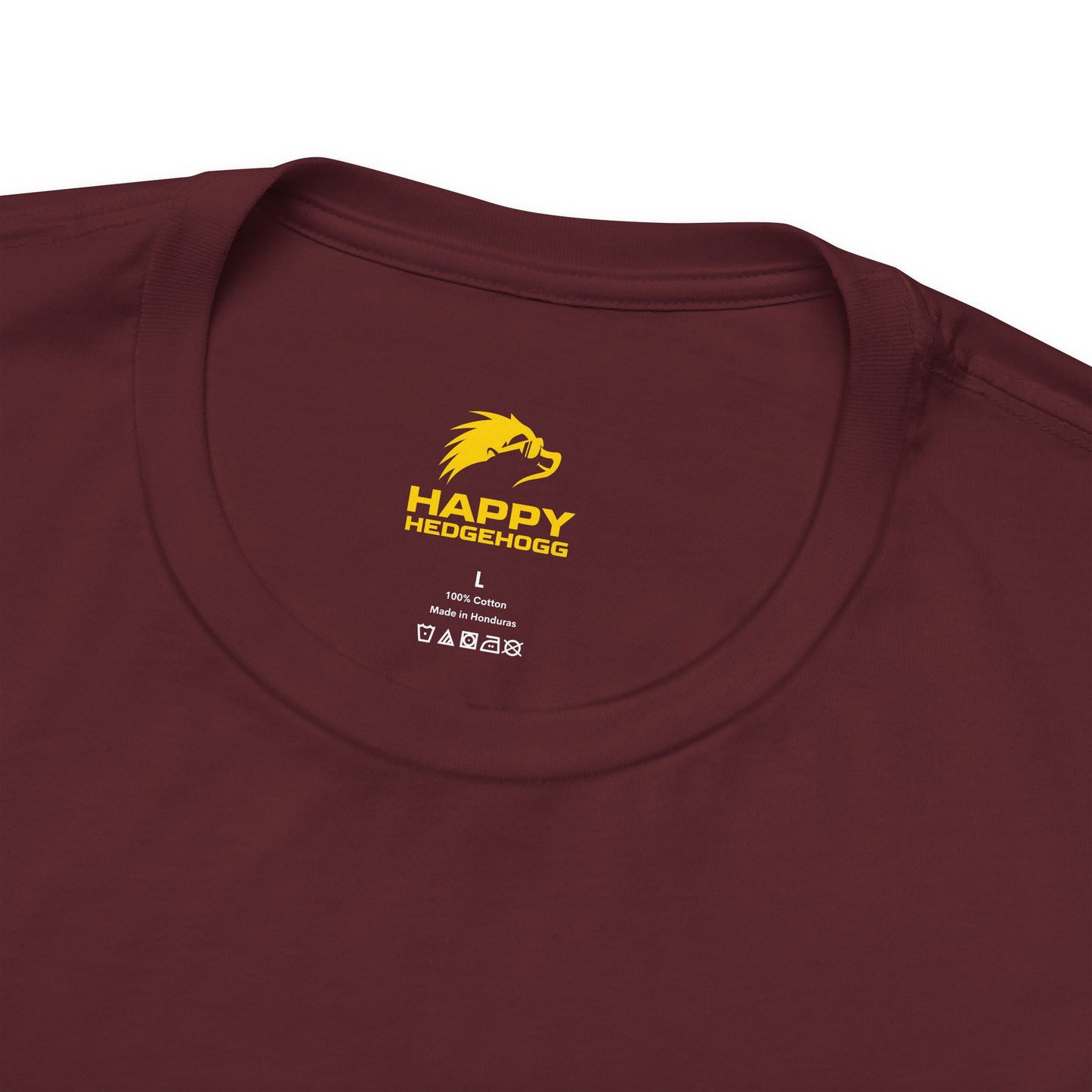 Happy Hedgehogg Classic Tee – Everyday Comfort with Gold Logo - Happy Hedgehogg