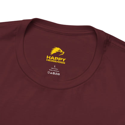 Happy Hedgehogg Classic Tee – Everyday Comfort with Gold Logo - Happy Hedgehogg
