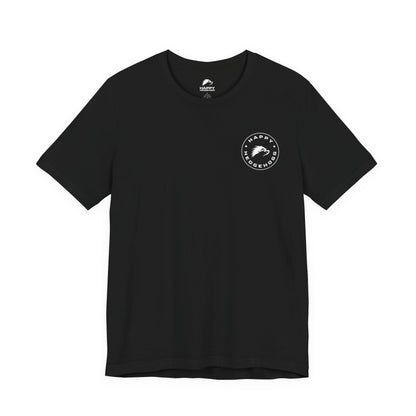 Happy Hedgehogg Short Sleeve Tee - Black/White Logos