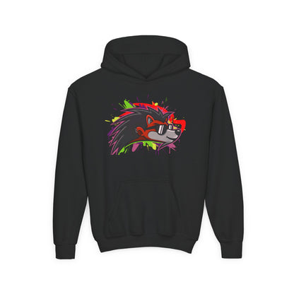 Happy Hedgehogg Youth Hoodie – Bright Colors. Big Smiles. - Happy Hedgehogg