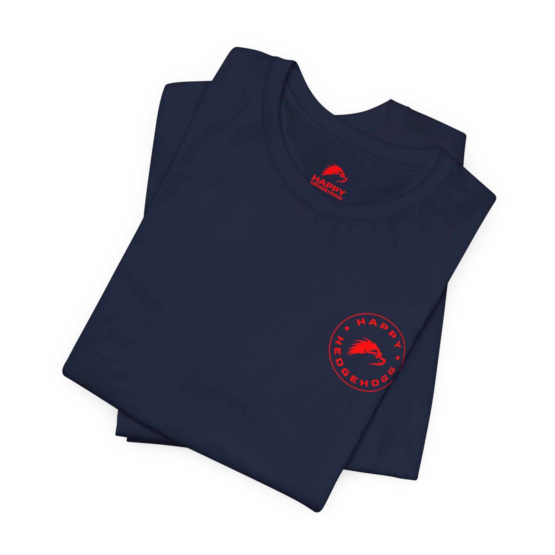 Happy Hedgehogg Classic Tee with Red Logo – Awesome vibes for all of your everyday adventures!! - Happy Hedgehogg