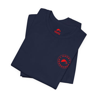 Happy Hedgehogg Classic Tee with Red Logo – Awesome vibes for all of your everyday adventures!! - Happy Hedgehogg