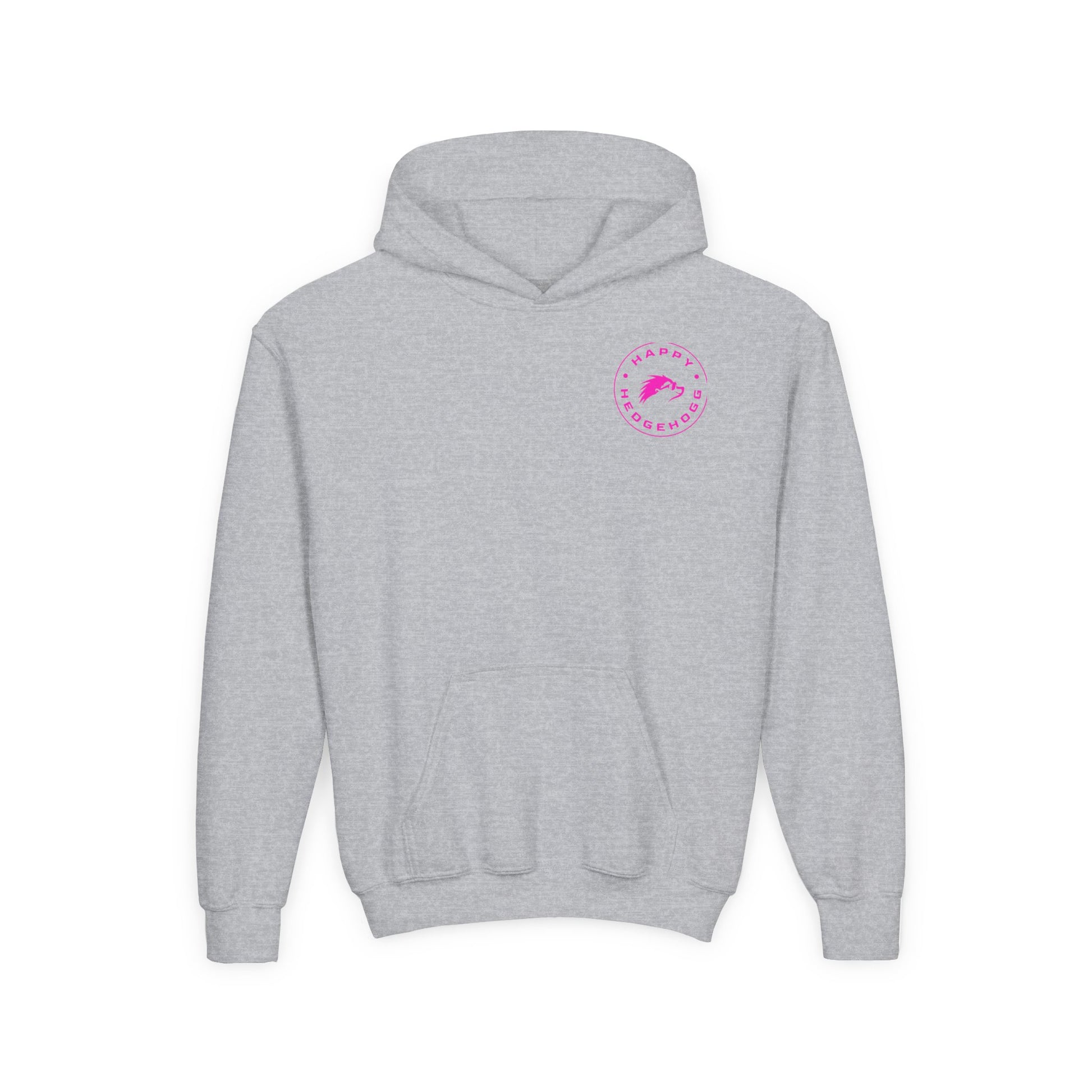 Happy Hedgehogg Youth "Hedgehogg Life" Pullover Hoodie – Main Character Energy | Streetwear for Kids & Teens - Happy Hedgehogg