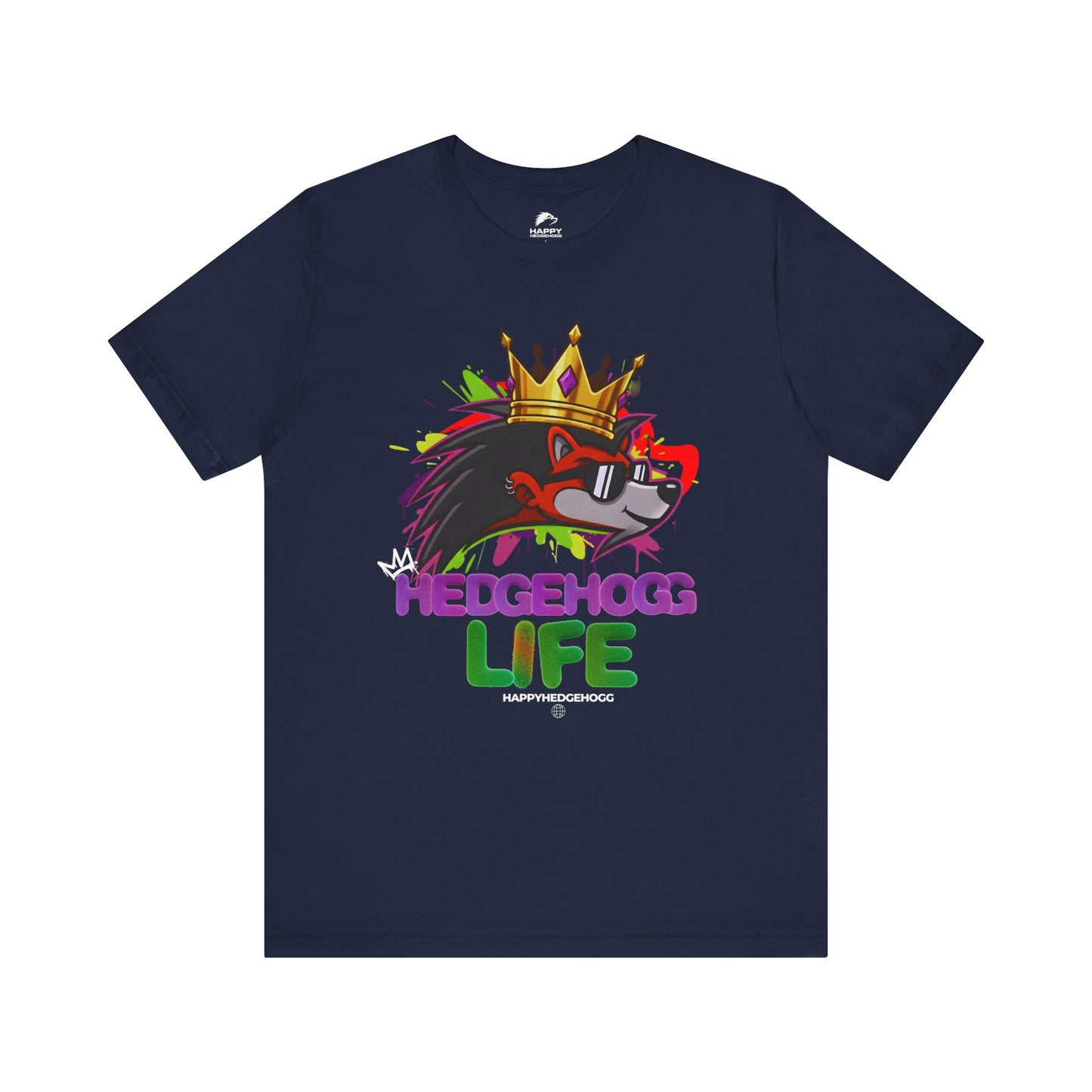 Happy Hedgehogg “Hedgehogg Life” Tee – Easy Comfort, Everyday Energy - Happy Hedgehogg