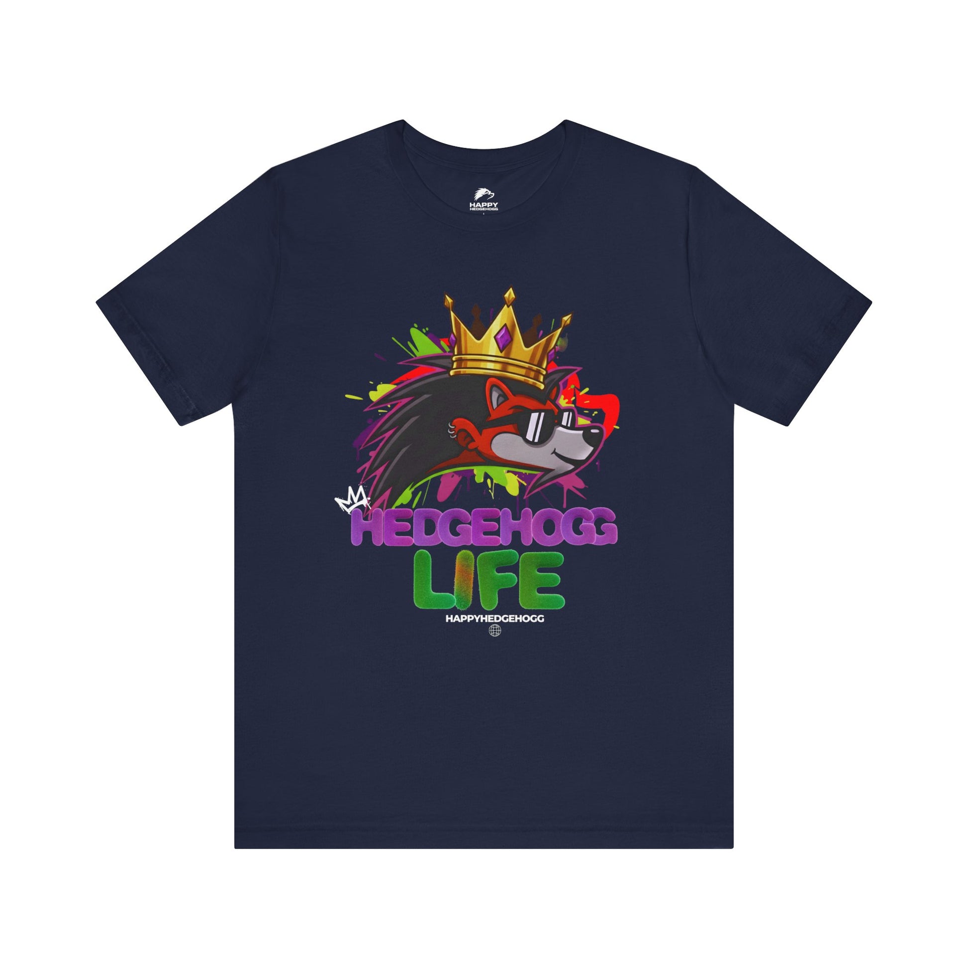 Happy Hedgehogg “Hedgehogg Life” Tee – Easy Comfort, Everyday Energy - Happy Hedgehogg