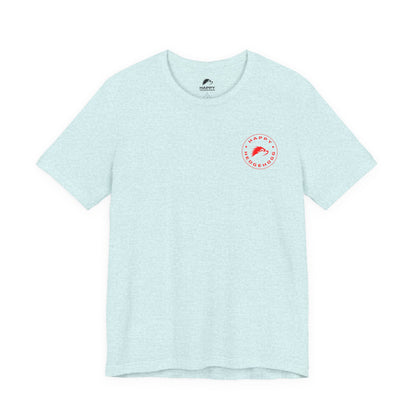 Double Take Tee - Business Up Front, Party in the Back - Happy Hedgehogg