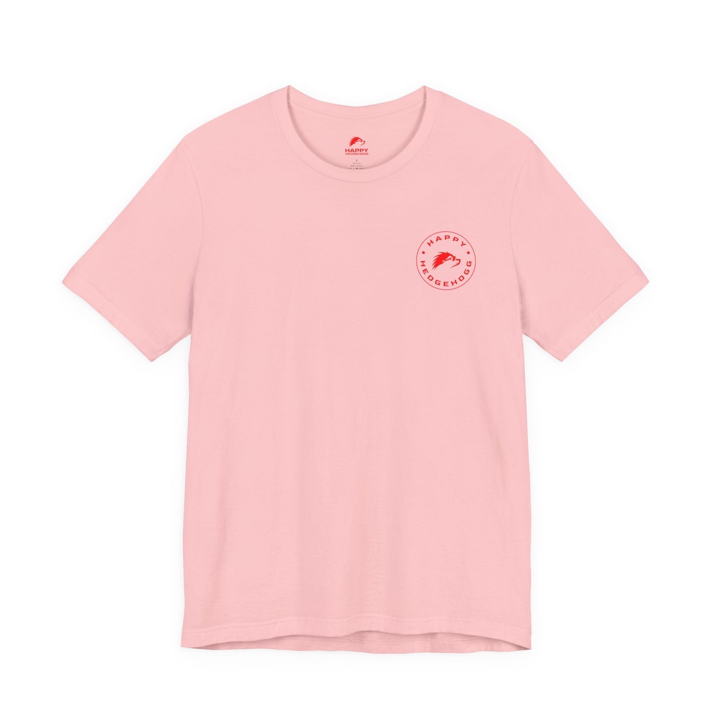 Happy Hedgehogg Classic Tee with Red Logo – Awesome vibes for all of your everyday adventures!! - Happy Hedgehogg
