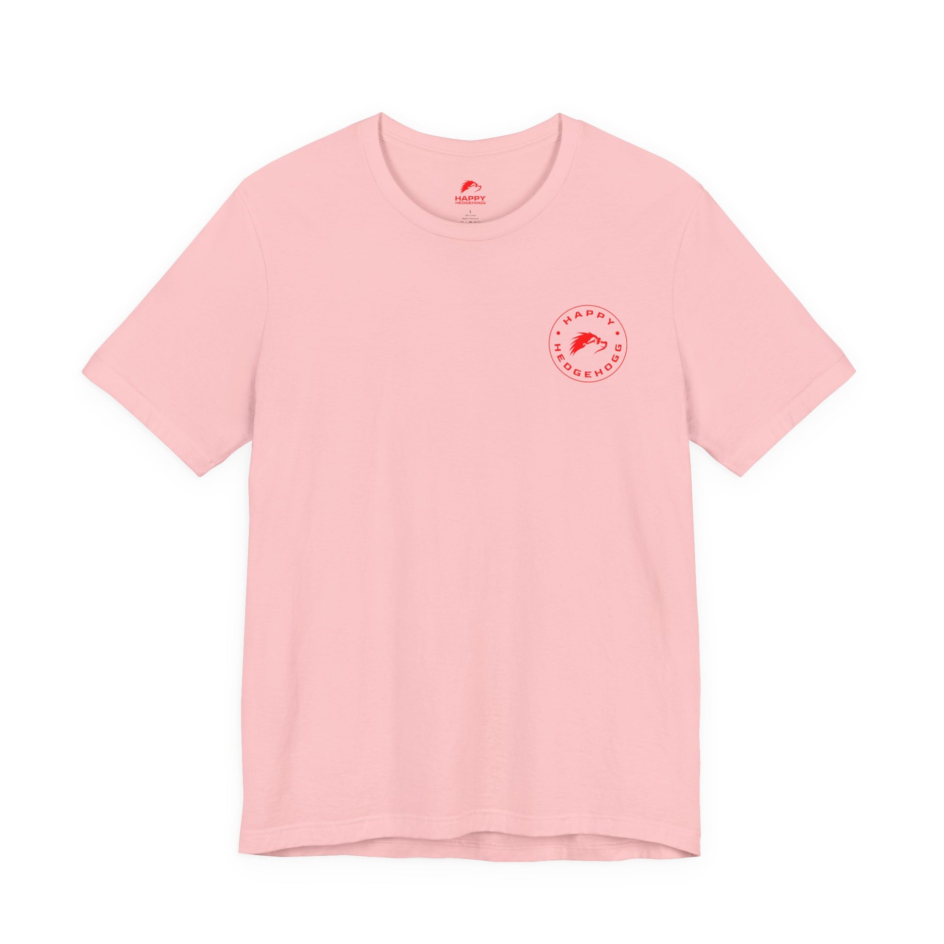 Happy Hedgehogg Classic Tee with Red Logo – Awesome vibes for all of your everyday adventures!! - Happy Hedgehogg