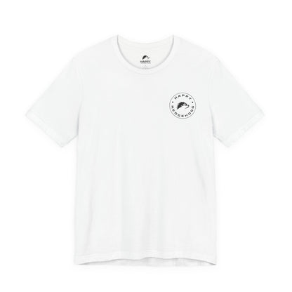Happy Hedgehogg Short Sleeve Tee - Black/White Logos