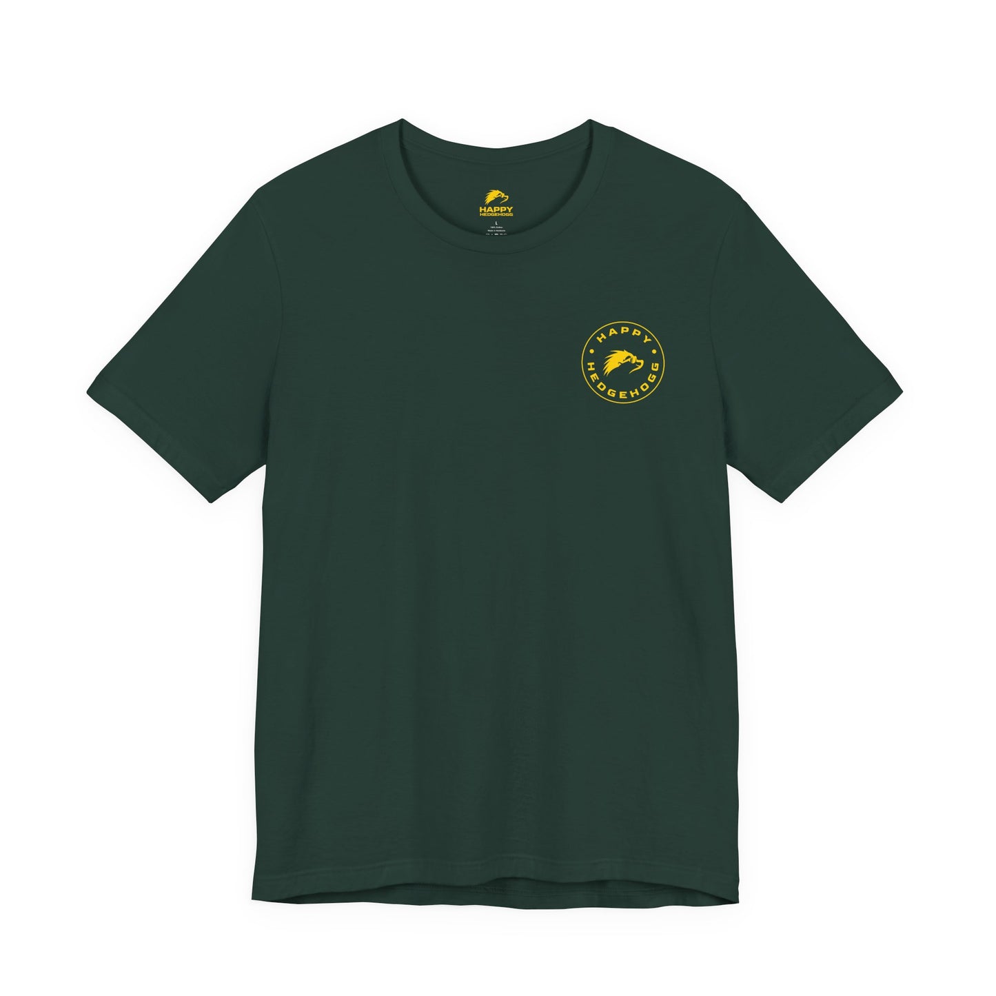 Happy Hedgehogg Classic Tee – Everyday Comfort with Gold Logo - Happy Hedgehogg
