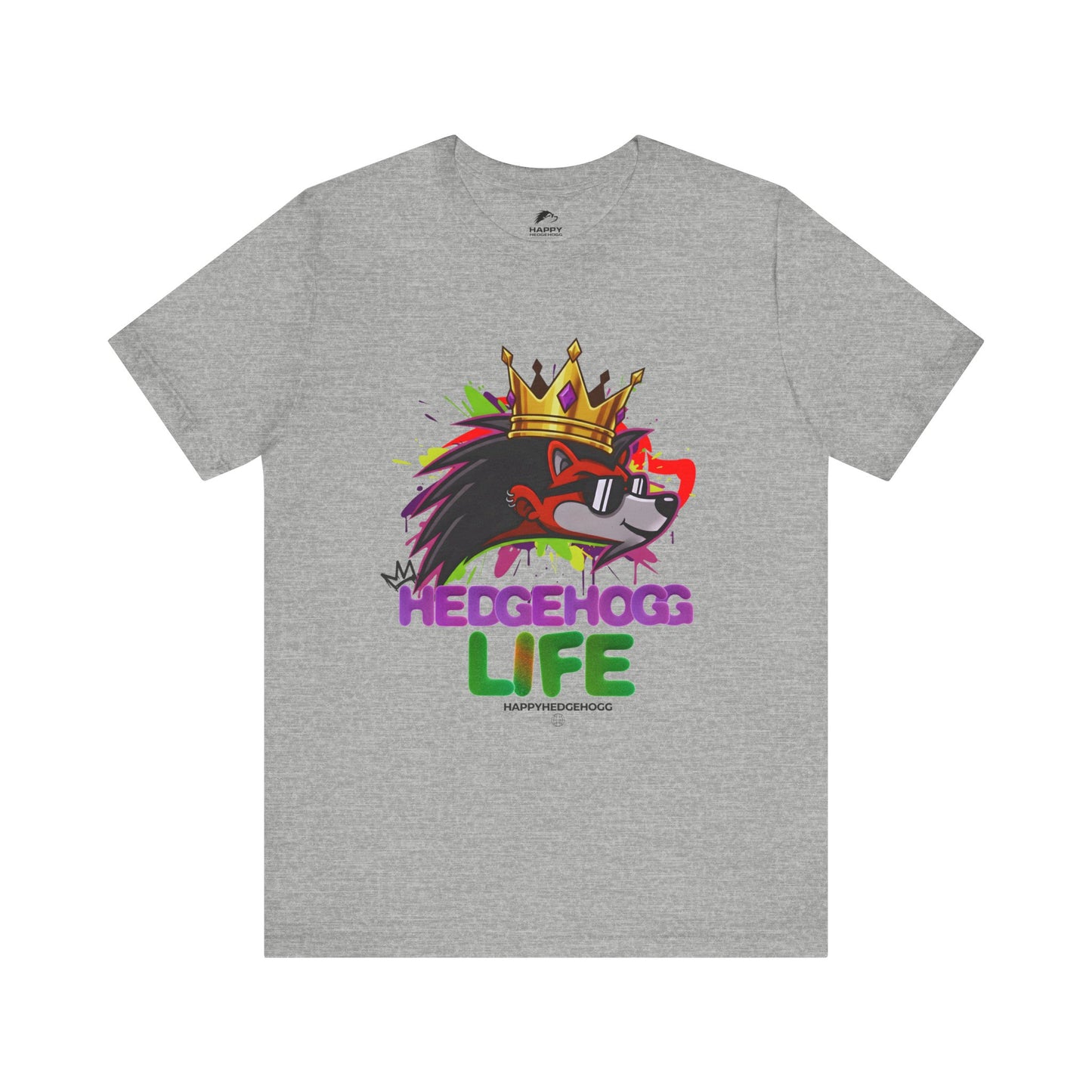 Happy Hedgehogg “Hedgehogg Life” Tee – Easy Comfort, Everyday Energy - Happy Hedgehogg