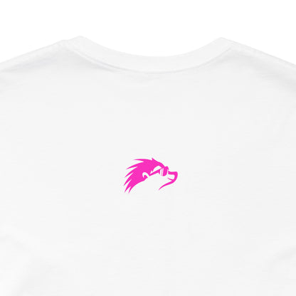 Happy Hedgehogg Short Sleeve Tee - Pink Logo
