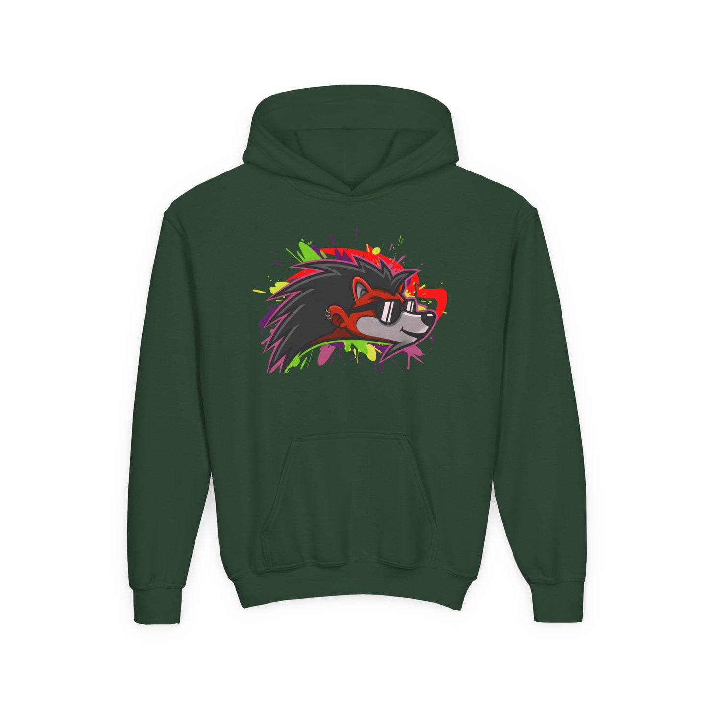 Happy Hedgehogg Youth Hoodie – Bright Colors. Big Smiles. - Happy Hedgehogg
