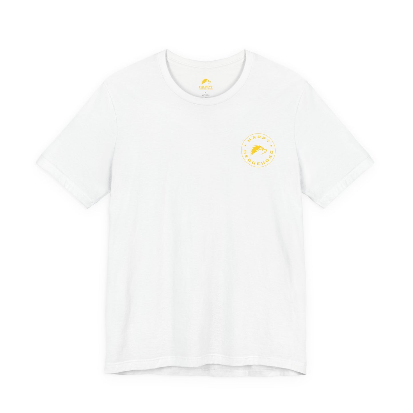 Happy Hedgehogg Classic Tee – Everyday Comfort with Gold Logo - Happy Hedgehogg