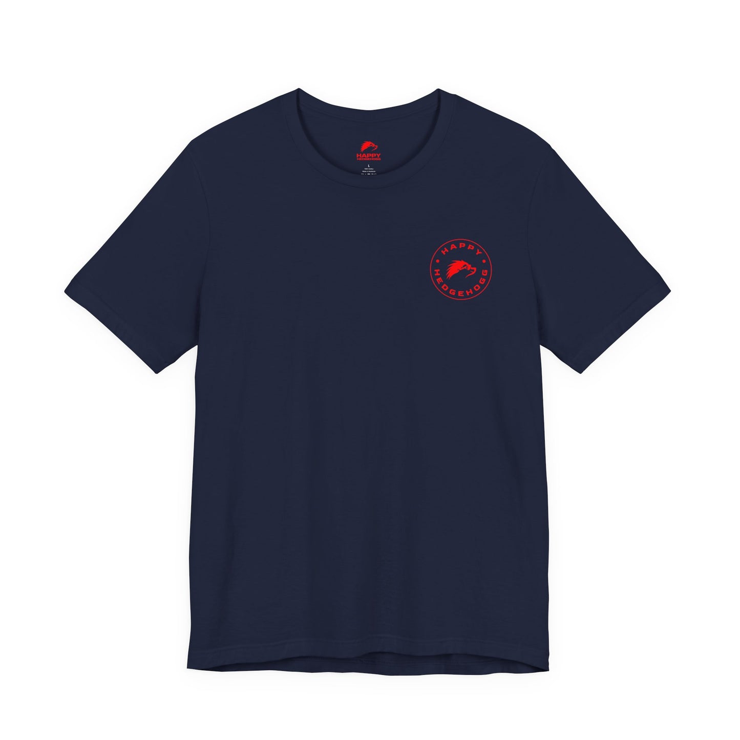 Happy Hedgehogg Classic Tee with Red Logo – Awesome vibes for all of your everyday adventures!! - Happy Hedgehogg