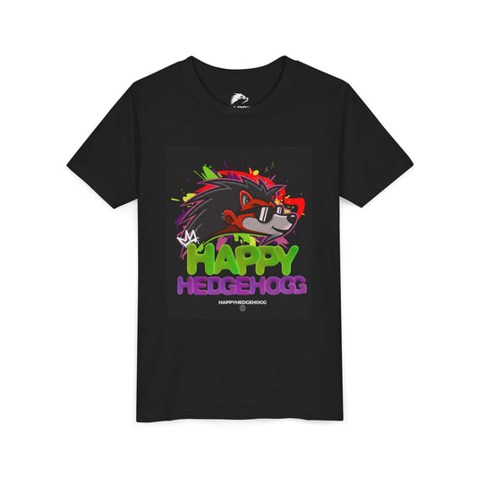 Happy Hedgehogg Youth Graphic Tee – Wacky, Wild & Totally Awesome Kids Graphic T-Shirt